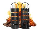 Set Caminetto Mucola Nero 6 Pezzi Accessori Per Caminetto Strumenti Per Caminetto Set Pulizia Caminetto Set Caminetto Schermo Privacy