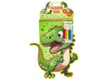 Libro Da Colorare A Forma Di Animale. Dinosauro