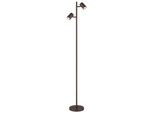 Globo Lighting Stehlampe "James", Bronzefarben Matt, 1 Stk., Leuchten, Stehleuchte/Wohnzimmer/Schlafzimmer/Flur, Stehlampe