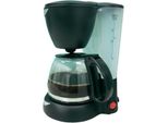 Htc 082970-62 Caffettiera A Filtro, Alloggiamento In Plastica, Caraffa In Vetro, 6 Tazze