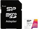 Silicon Power | Scheda Di Memoria Microsdhc UHS-I | Elite | 256 Gb | Microsdhc/Sdxc | Memoria Flash Classe 10