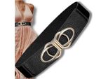 J&W Cintura Decorativa Donna Guimarigus Nero Taglia Unica