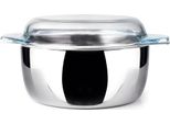 Padella Ibili Con Cestello E Coperchio, Acciaio Inox 18/10, 20 Cm, 2 L, Argento