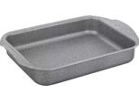 Teglia Antiaderente Oms, Alluminio/Granito, 35X27X7 Cm, Marrone