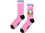 Happy Socks Calzino Gelato Rosa Eu 36-40 Mann Rosa Eu 36-40