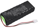 Techtek Batteria Compatibile Con [Medical Econet] Cardio M, Cardio M Plus, Smart 1, Smart 3 Sostituisce 110616, Per 110616-O