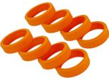 8Pcs Silicone Senza Ridurre Le Coperture Delle Ruote Dei Bagagli - O Per Le Ruote Dei Bagagli, Versatile E Facile Da Installare (#1)