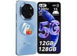 Blackview Shark 6 Handy 5G, 6,88“, 12GB(4+8GB)+128GB/2TBTF, Octa Core, AI Fotoalbum, Android 15, ohne vertrag, 5000mAh, Dual SIM, NFC, 120Hz, 18W