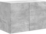 Syfax™ Mobile Tv Da Parete Grigio Cemento 59,5 X 31 X 40 Cm