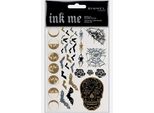 Rimmel Ink Me Metallic Halloween Tattoo Stickers, Temporaneo