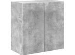 Syfax™ Mobile Tv Da Parete Grigio Cemento 59,5 X 31 X 60 Cm