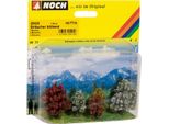 Noch 25420 H0 Tt Arbusti Da Fiore, 5 Pezzi, Altezza 3 - 4 Cm