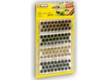 Noch 07009 Ciuffi D'erba Colori Tenui, 104 Pezzi 6 Mm