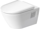 Duravit D-Neo Wc Suspendu, Chasse Deau Basse, Sans Rebord, Sortie Horizontale, 370X540X400Mm, 2578092000, 2578092000