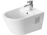 Duravit D-Neo Bidet Mural, 370X540X400Mm, 1 Trou Pour Robinet, Avec Trop-Plein, Blanc Brillant, 2295150000, 2295150000