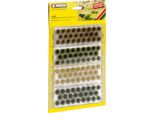 Noch 07006 Ciuffi D'erba Xl Colori Tenui, 104 Pezzi, 9 Mm