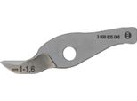 Lama Diritta Fino A 1,6 Mm, Per Cesoie Bosch Gsz 160 Professional