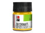 Marabu 1401 05 021 Decormatt Acrilico Giallo Medio 50 Ml(P)