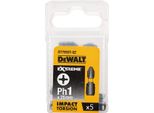 Dewalt Torsion Bit Schlagf. Ph1 25Mm 5Stk