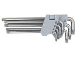 Ks Tools Chiave Angolare Torx In Acciaio Inox Con Foro, Lunga, 7 Pezzi - 964.0615