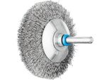 Spazzola Conica Kbu Inox D.70Mm Spessore Del Filo 0,2Mm Va 10Mm 15000Min-¹ Pferd