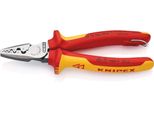 Knipex 97 78 180 T Crimpzange AderendhüLsen 0.25 Bis 16 Mm²