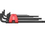 Set Di Cacciaviti A Esagono Vigor V4942 9 Pezzi Profilo Esagonale 1,5 2 2,5 3 4 5 6 8 10