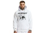 Felpa Con Cappuccio Amstaff Logo 2.0 Da Uomo - Grigio/Schwarz - L