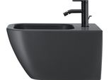 Duravit Bidet Mural Happy D.2 54Cm Avec Trop-Plein, Avec Plage De Robinetterie, 1 Trou Pour Robinetterie, 22581513001, 22581513001