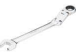 Chiave Ad Anello A Cricchetto A Doppio Snodo ∙ V6752-17 ∙ Profilo Esagonale Doppio Esterno, Profilo Esagonale Esterno ∙ Sw 17 Mm