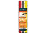 Pica 6070 Pica Big Dry Sommer 6070 Ersatzminen FüR Tieflochmarker-Bleistift Farbsortiert 2B 2,0 Mm, 12 St.