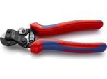 Knipex 95 62 160 Tc Taglierina Per Funi Metalliche Con Impugnatura Multicomponente Brunita 160 Mm