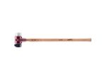 Mazza Simplex Soft-Face Con Alloggiamento Te E Manico In Legno 700 Mm, Ø 60, Composizione In Gomma Con Base / Superplastica