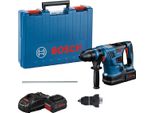Martello Rotativo A Batteria Biturbo Con Sds Plus Gbh 18V-34 Cf, 2 Batterie Ricaricabili, Valigetta Di Trasporto