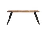 Vidaxl Tavolo Da Pranzo 180X90X76 Cm In Legno Massiccio Di Mango