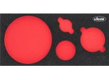 Inserto In Schiuma Morbida ∙ Vuoto ∙ V7263-L ∙ L X L X A: 393 Mm X 282 Mm X 35 Mm