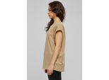 DáMské TričKo Urban Classics Ladies Extended Shoulder Tee Softtaupe - 3XL