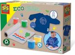 Set Di Colori A Dita Ses Creative Eco Con Grembiule - 100% Riciclato