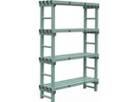 Scaffale Rea Euro 1200(L)X400(P)X1750(H)Mm Con 4 Montanti.