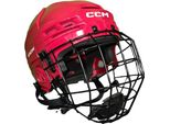 Ccm Tacks 70 Casco Combo Senior, Taglia: S, Colore: Rosso