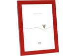 Cornice Per Foto Deknudt S43AK4 Semplice Rossa 10X15 Cm In Legno