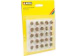 Noch G,1,0,H0,TT,N,Z 6910 Profi Ciuffi D'erba "Erba Secca"", Verde, Beige, Con Fiocco Marrone, 25 Pezzi, 6 Mm"