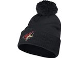 Cappello Nhl Con Polsino, Acrilico, Logo Arizona Coyotes, Nero, Taglia Unica