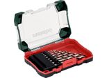 Metabo 626695000 HSS-G Set Di Punte Elicoidali Per Metallo 8 Pezzi Din 338 1 Set (626695000)