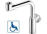 Sifone Per Lavabo, A Risparmio Di Plastica, 5/4"-32Mm, Cromo"