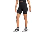 Nike W Nsw Nk Clsc Hr 8IN Short W Schwarz Xl