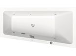 Duravit No.1 Baignoire BalnéO EncastréE, TrapèZe, 1500X800Mm, Jet Protect, 1 Inclinaison Du Dossier à Droite, Blanc, 760505000JP1000, 760505000JP1000
