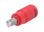 Ks Tools 3/8" Presa Isolata Torx T55 60 Mm - 118.3819"