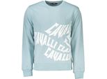 Cavalli Class Sweatshirt Senza Cerniera Uomo Azzurro : Colore - Azzurro, Taglia - L Taglia: L Colore: Azzurro