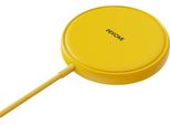 Wekome WP-U166 Serie Tint - Caricabatterie Induttivo Magsafe 15W (Giallo)